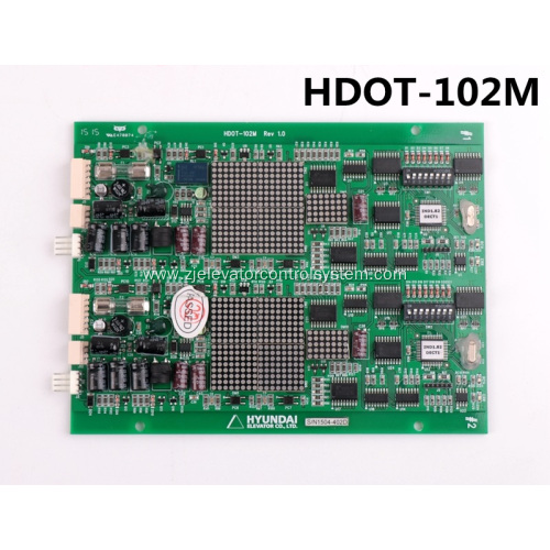 HDOT-102M Duplex LOP Display Board for Hyundai Elevators